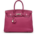 Hermès
Tosca Clemence Birkin 35 Palladium Hardware, 2011