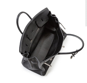 Hermès
Black Clémence Birkin 40 Palladium Hardware, 2010