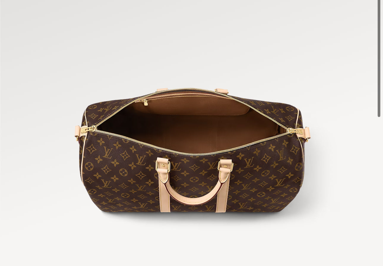 BORSONE Louis vuitton Keepall Bandoulière 55