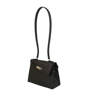 Borsa Hermès Kelly 20 cm in pelle Epsom nera