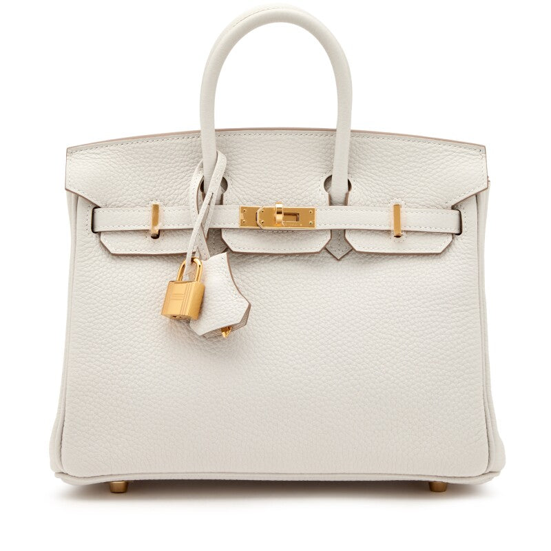 Gris Pale Togo Birkin 25 Gold Hardware, 2023