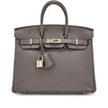 Hermès
Etain Togo Birkin 25 Palladium Hardware, 2017