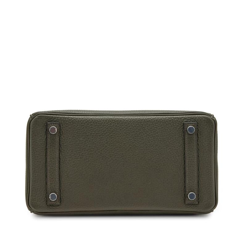 Hermès
Vert Gris Togo Birkin 25 Palladium Hardware, 2022