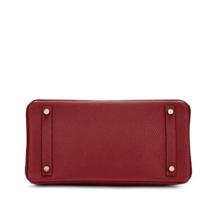 Hermès
Rubis Clemence Birkin 30 Gold Hardware, 2015