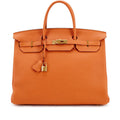 Hermès
Celeste Epsom and Bleu Mykonos Verso Candy Birkin 35 Palladium Hardware, 2011