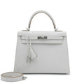 Hermès
Gris Pale Epsom Kelly 25 Sellier Palladium Hardware, 2023