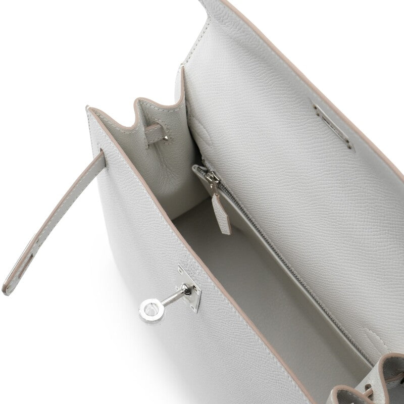 Hermès
Gris Pale Epsom Kelly 25 Sellier Palladium Hardware, 2023