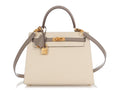 Hermès
Nata and Gris Epsom HSS Kelly 25 Gold Hardware, 2021