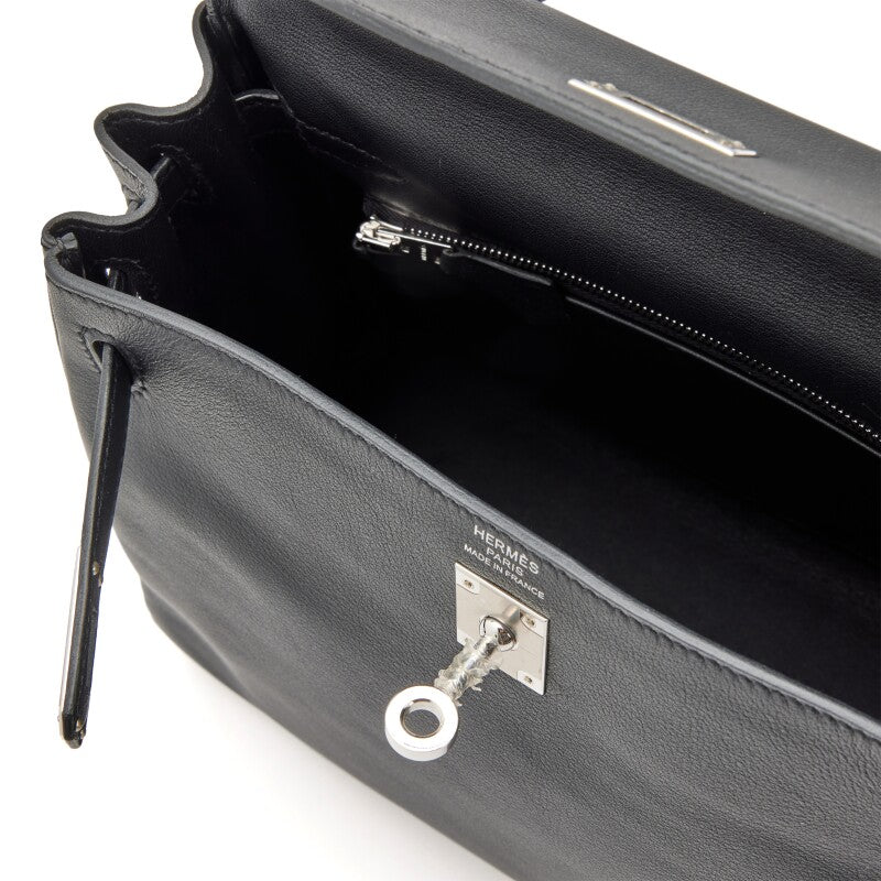 Hermès
Black Swift Kelly 25 Palladium Hardware, 2020