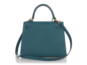 Hermès
Vert Bosphore Epsom Kelly 25 Gold Hardware, 2019