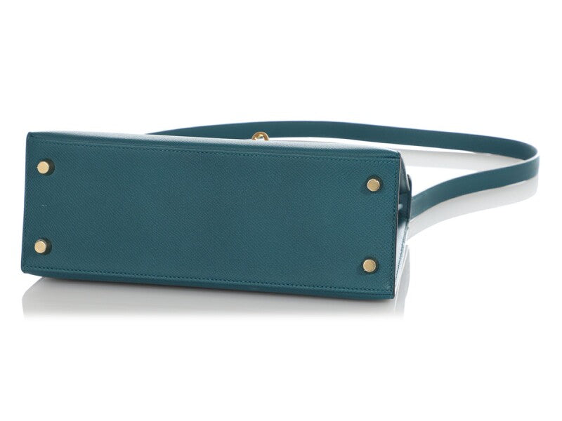 Hermès
Vert Bosphore Epsom Kelly 25 Gold Hardware, 2019