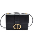 Christian Dior
Black Calfskin 30 Montaigne Bag Gold Hardware, 2022
