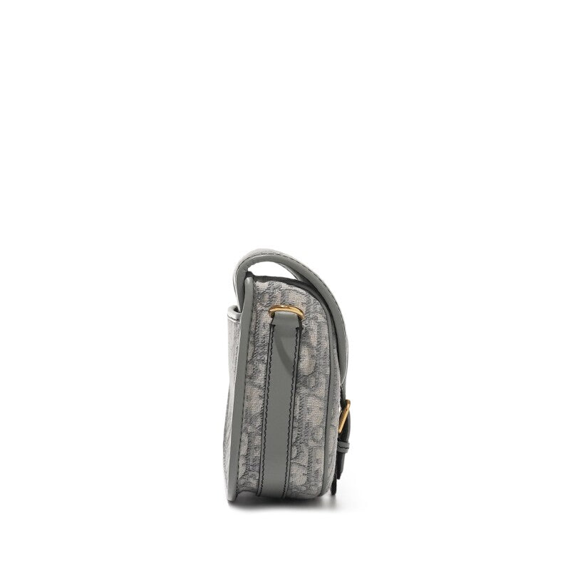 Christian Dior
Grey Oblique Canvas Medium Bobby Bag Gold Hardware
