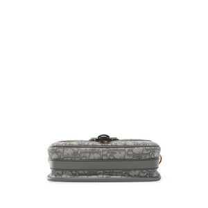Christian Dior
Grey Oblique Canvas Medium Bobby Bag Gold Hardware