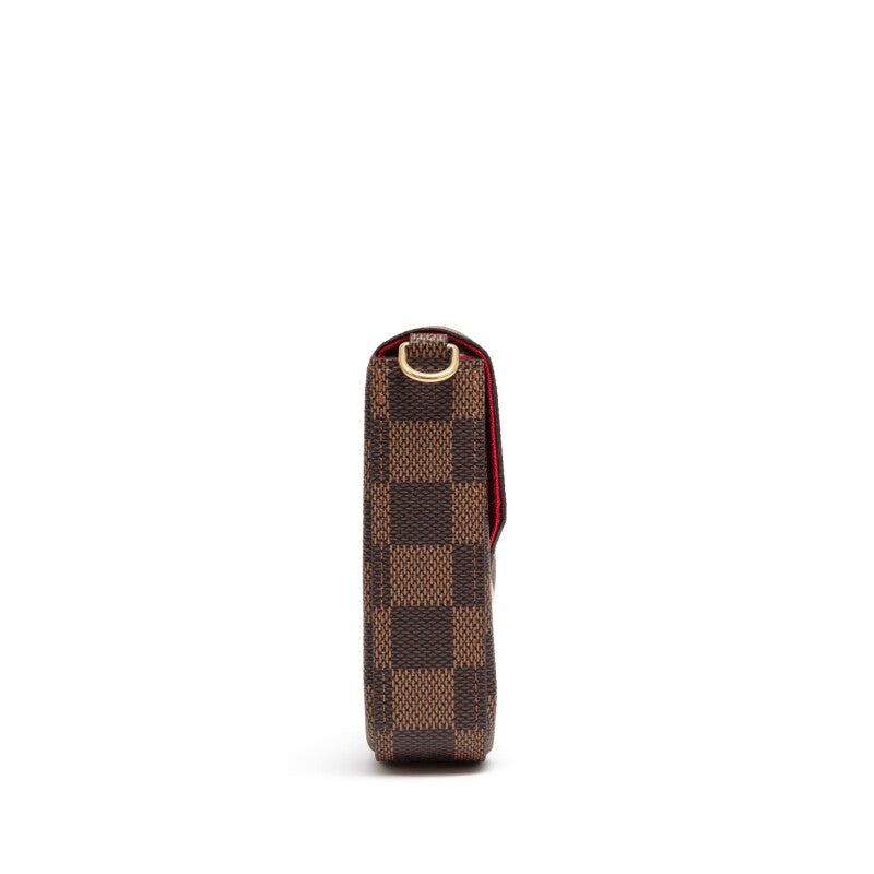 Louis Vuitton
Brown Damier Ebene Félicie Pochette Gold Hardware, 2021