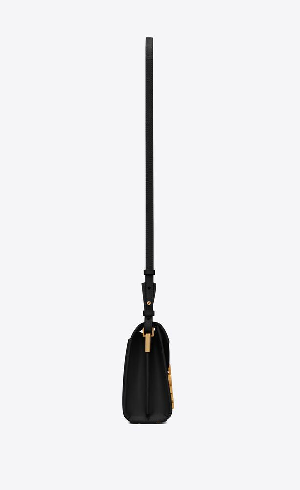 BORSA CASSANDRA MINI IN PELLE GOFFRATA GRAIN DE POUDRE