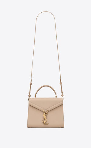 BORSA CASSANDRA MINI IN PELLE GOFFRATA GRAIN DE POUDRE