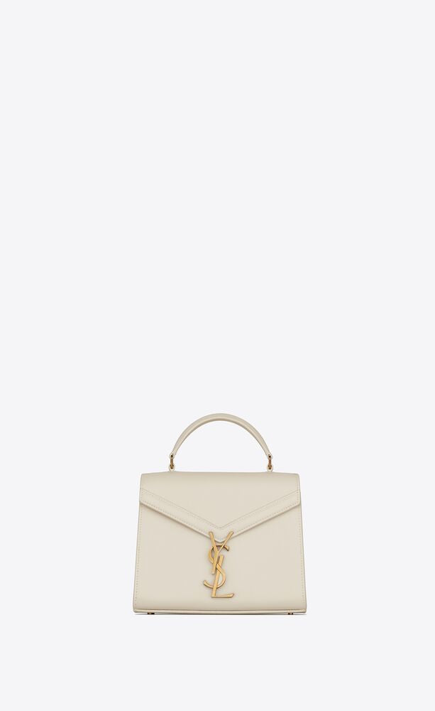 BORSA CASSANDRA MINI IN PELLE GOFFRATA GRAIN DE POUDRE