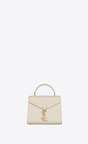 BORSA CASSANDRA MINI IN PELLE GOFFRATA GRAIN DE POUDRE