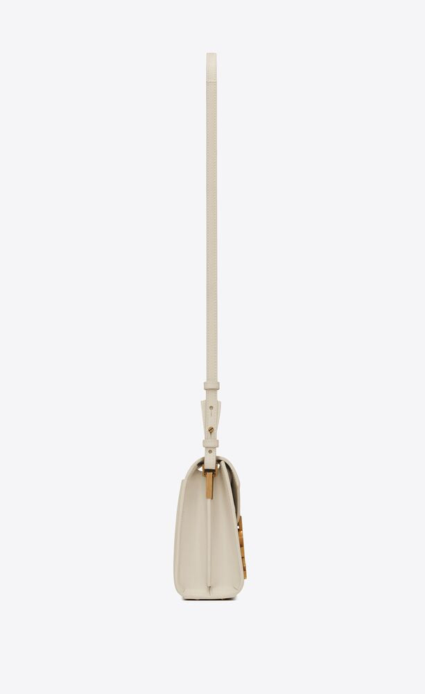 BORSA CASSANDRA MINI IN PELLE GOFFRATA GRAIN DE POUDRE