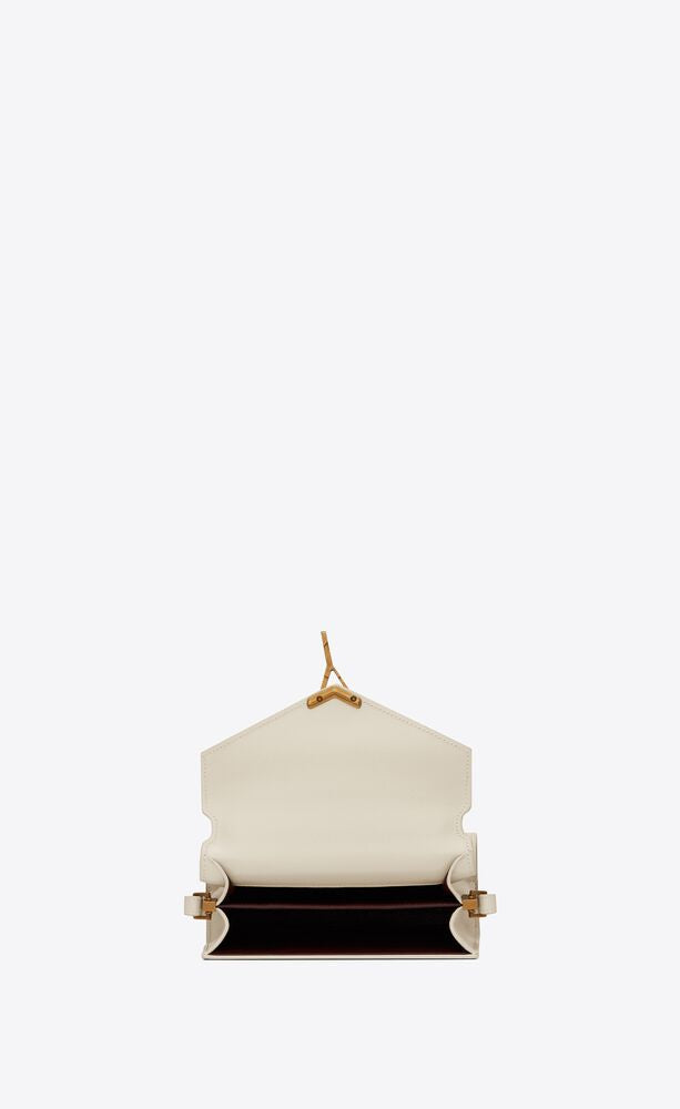 BORSA CASSANDRA MINI IN PELLE GOFFRATA GRAIN DE POUDRE