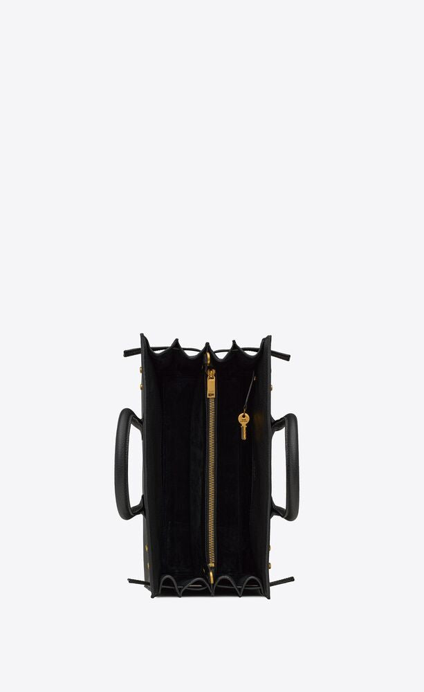 SAC DE JOUR PICCOLA MORBIDA IN PELLE MARTELLATA
