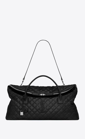 ES BORSA DA VIAGGIO GRANDE IN PELLE TRAPUNTATA