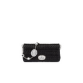 Borsa a spalla Miu Crystal in Nappa Cloqué