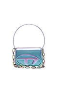 1DR-Iconica borsa a spalla con effetto iridescente