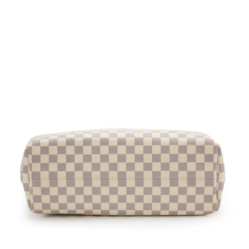 Bag Louis vuitton  White and Blue Damier Azur Coated Canvas Gracefull MM Gold Hardware, 2021