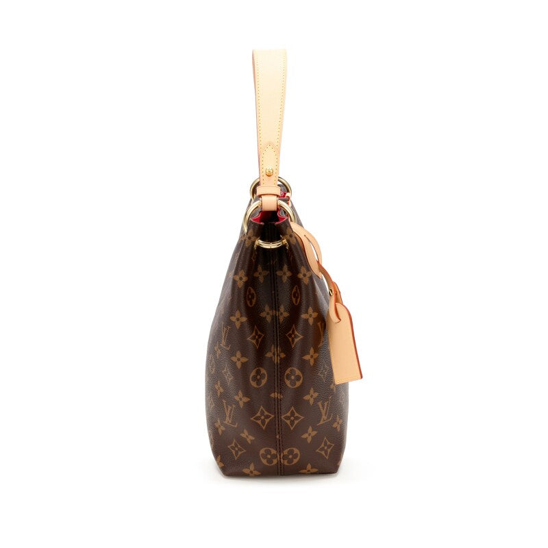 Louis Vuitton Ebene Monogram Coated Canvas Graceful PM Gold Hardware, 2021-2022