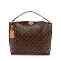Bag Louis vuitton Ebene Monogram Coated Canvas Graceful MM Gold Hardware, 2021
