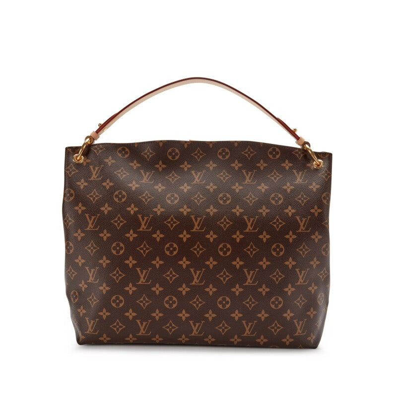 Bag Louis vuitton Ebene Monogram Coated Canvas Graceful MM Gold Hardware, 2021