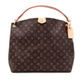 Bag Louis vuitton Ebene Monogram Coated Canvas Graceful MM Gold Hardware, 2021