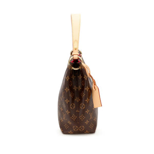 Louis Vuitton Ebene Monogram Coated Canvas Graceful MM Gold Hardware, 2021-2022