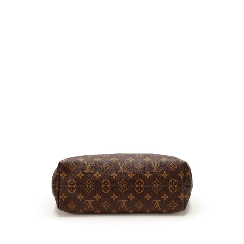 Louis Vuitton Ebene Monogram Coated Canvas Graceful MM Gold Hardware, 2021-2022