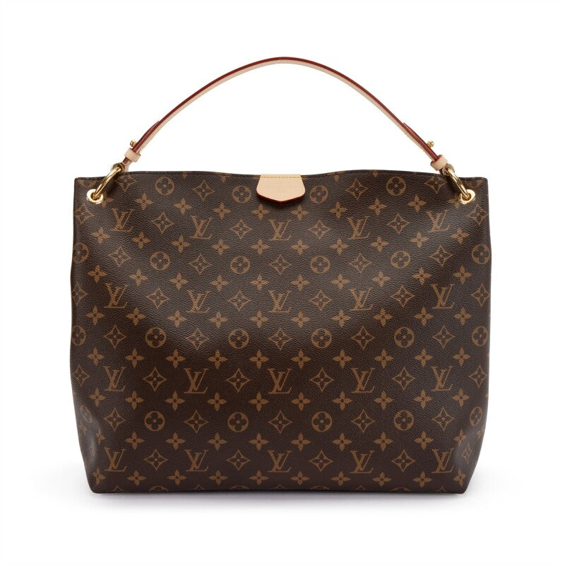 Bag Louis vuitton Brown Monogram Coated Canvas Graceful MM Gold Hardware, 2021