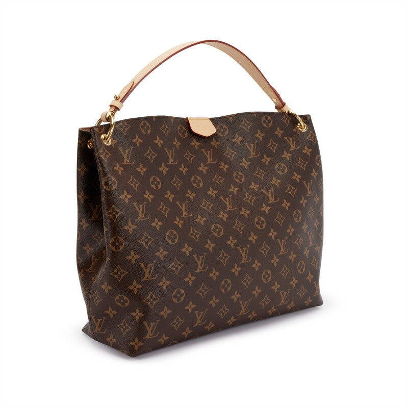 Bag Louis vuitton Brown Monogram Coated Canvas Graceful MM Gold Hardware, 2021
