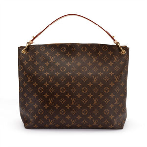 Bag Louis vuitton Brown Monogram Coated Canvas Graceful MM Gold Hardware, 2021