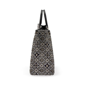 Bag Louis vuitton Black and Grey Monogram Jacquard Since 1854 OnTheGo GM Gold Hardware, 2020