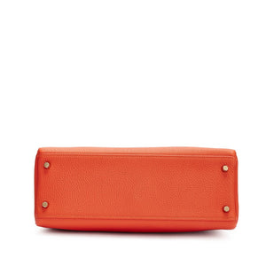Hermès Feu Togo Kelly 32 Retourne Gold Hardware, 2015