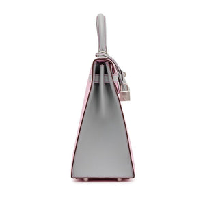 Hermès Mauve Sylvester and Blue Glacier Epsom HSS Kelly 32 Palladium Hardware, 2023